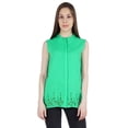 thumbnail image 1 of Moomaya Women Embroidered Top Sleeveless Tank Top Shirt Summer Ethnic Blouse, 1 of 8