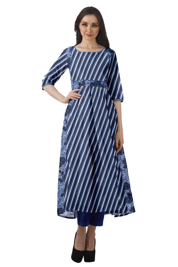 Women's Printed Anarkali Kurti Pant Set “ Ethnic Clothing Sets For Women