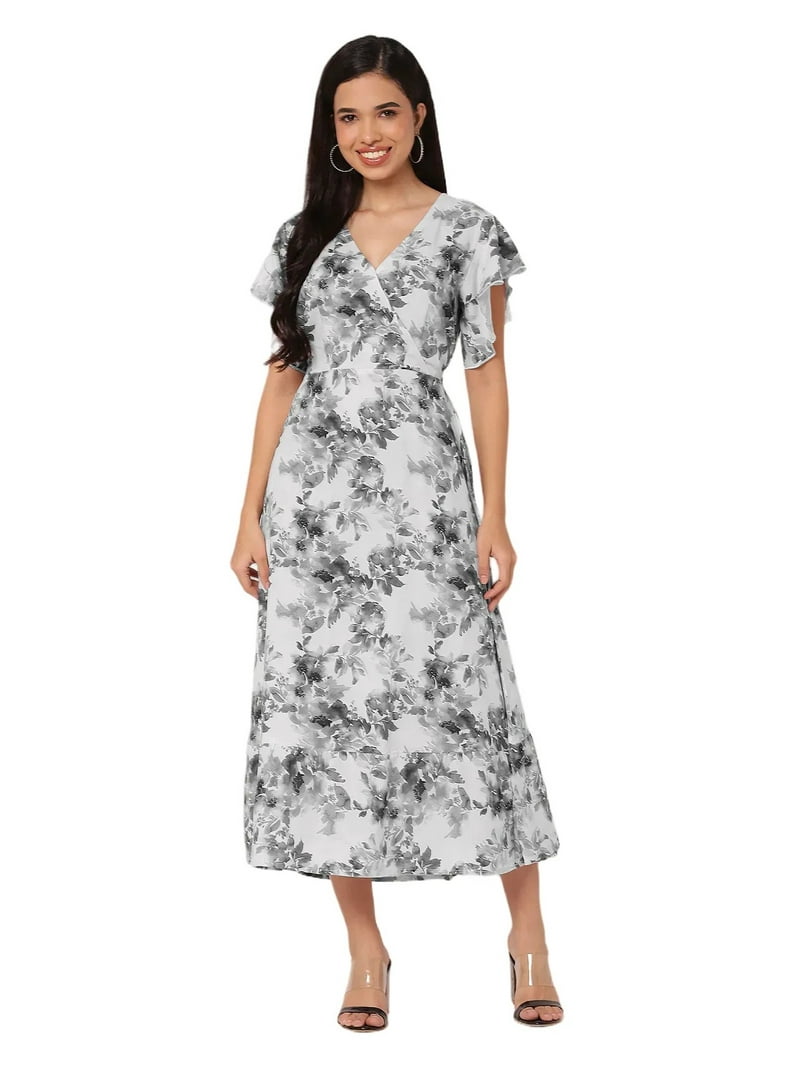teal midi dress formal Teal Sleeveless Wrap Tie Waist Midi Dress