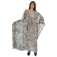 thumbnail image 1 of Moomaya Women's Sexy Swimsuit Cover Up Caftan Kimono Sleeve Beachwear Sheer Kaftan, 1 of 7