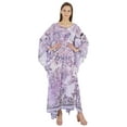 thumbnail image 1 of Moomaya Women's Sexy Swimsuit Cover Up Caftan Kimono Sleeve Beachwear Sheer Kaftan, 1 of 7