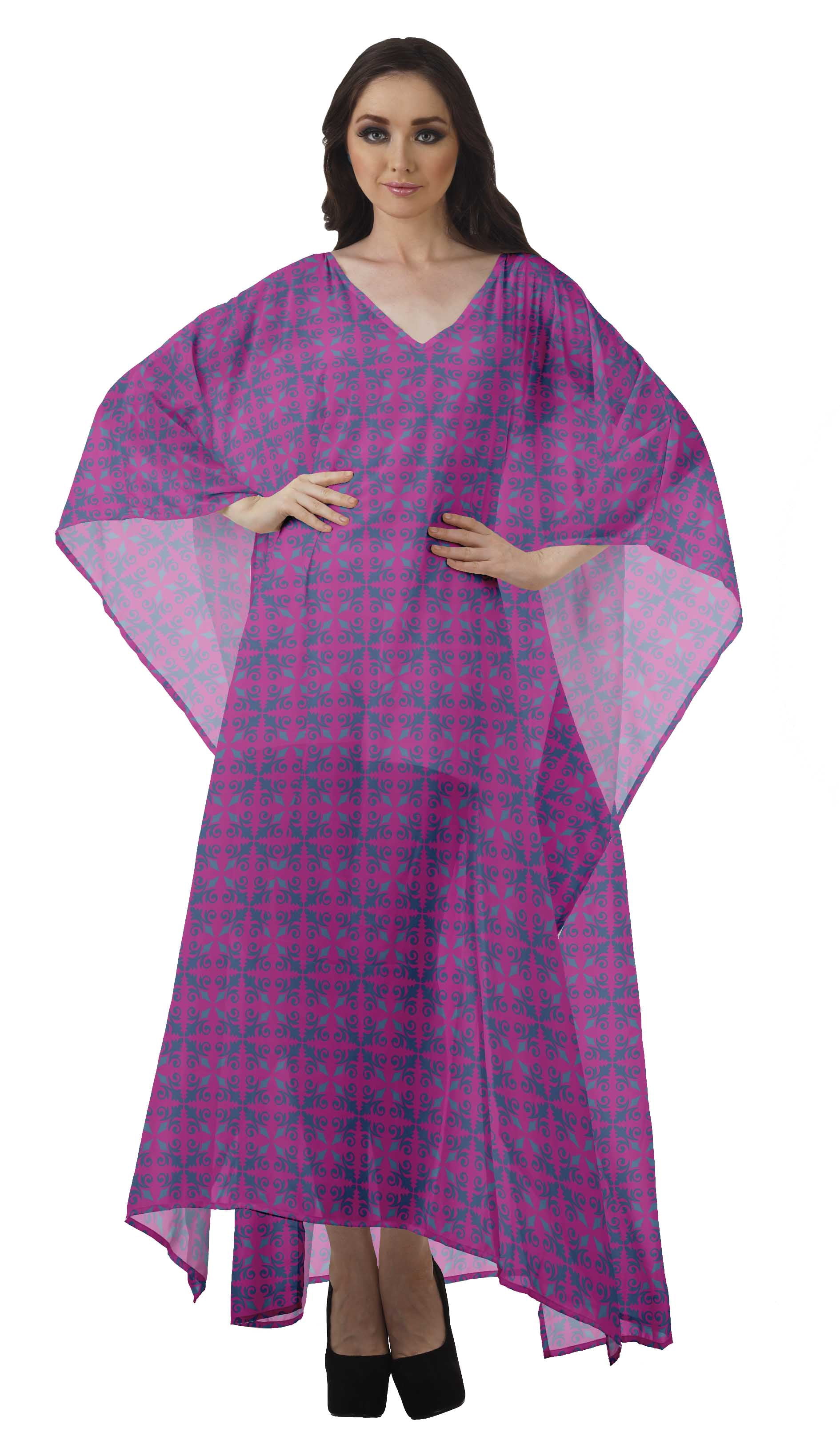 Women Bikini Cover Up Solid Hollow-out Knitting Crochet Kaftan Ladies