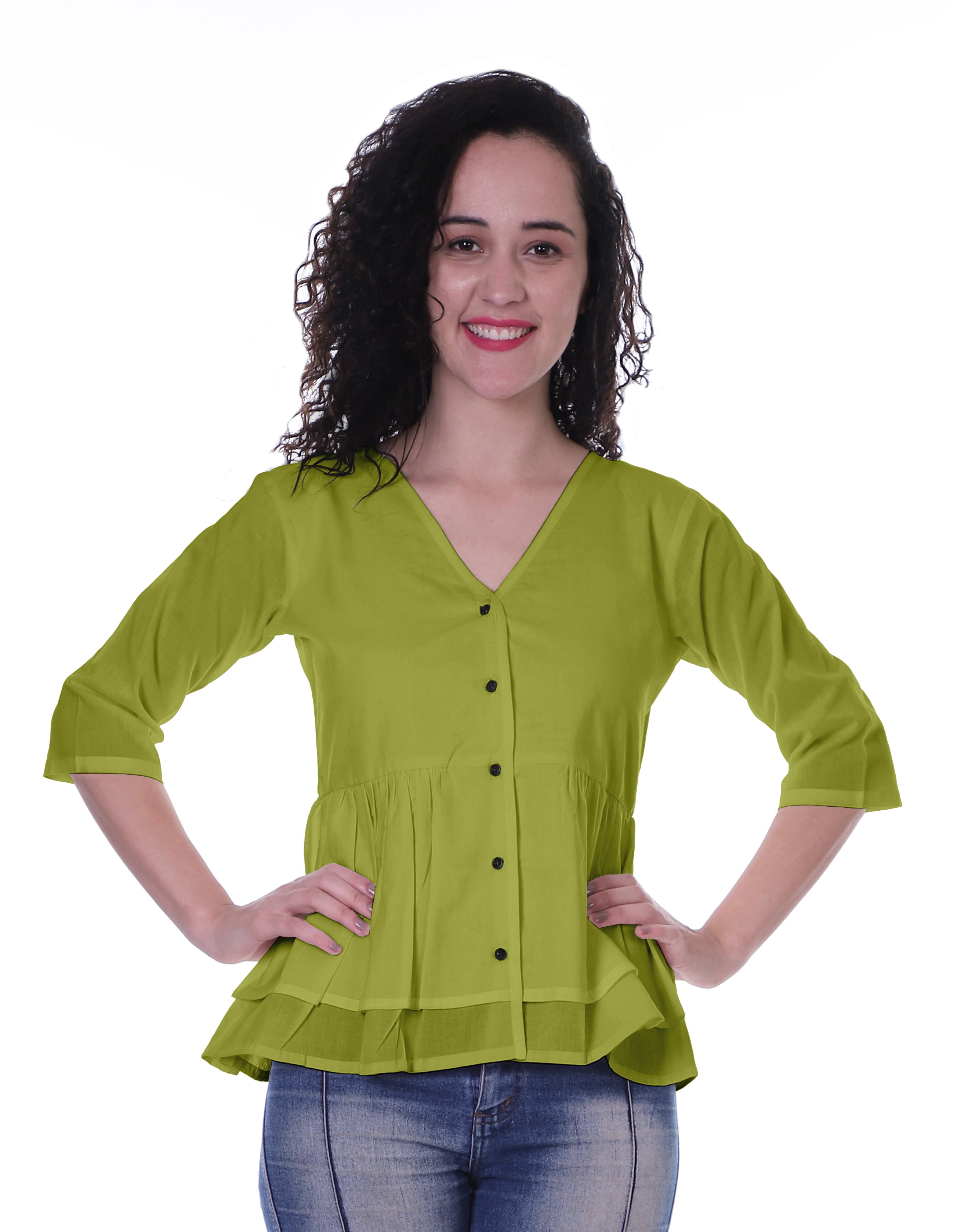 peplum tunic tops