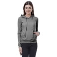 thumbnail image 1 of Moomaya Womens Hoodie Full Sleeves Top w/ Pockets Casual Soft Hoodies, 1 of 8