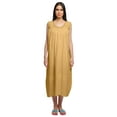 thumbnail image 1 of Moomaya Womens Lace Border Sleepwear For Ladies Button Placket Nightdress, 1 of 6
