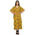 thumbnail image 1 of Moomaya Womens Long Beach Kaftan Beachwear Bikini Coverup Dress Kaftan Plus Size - XS-M, 1 of 6