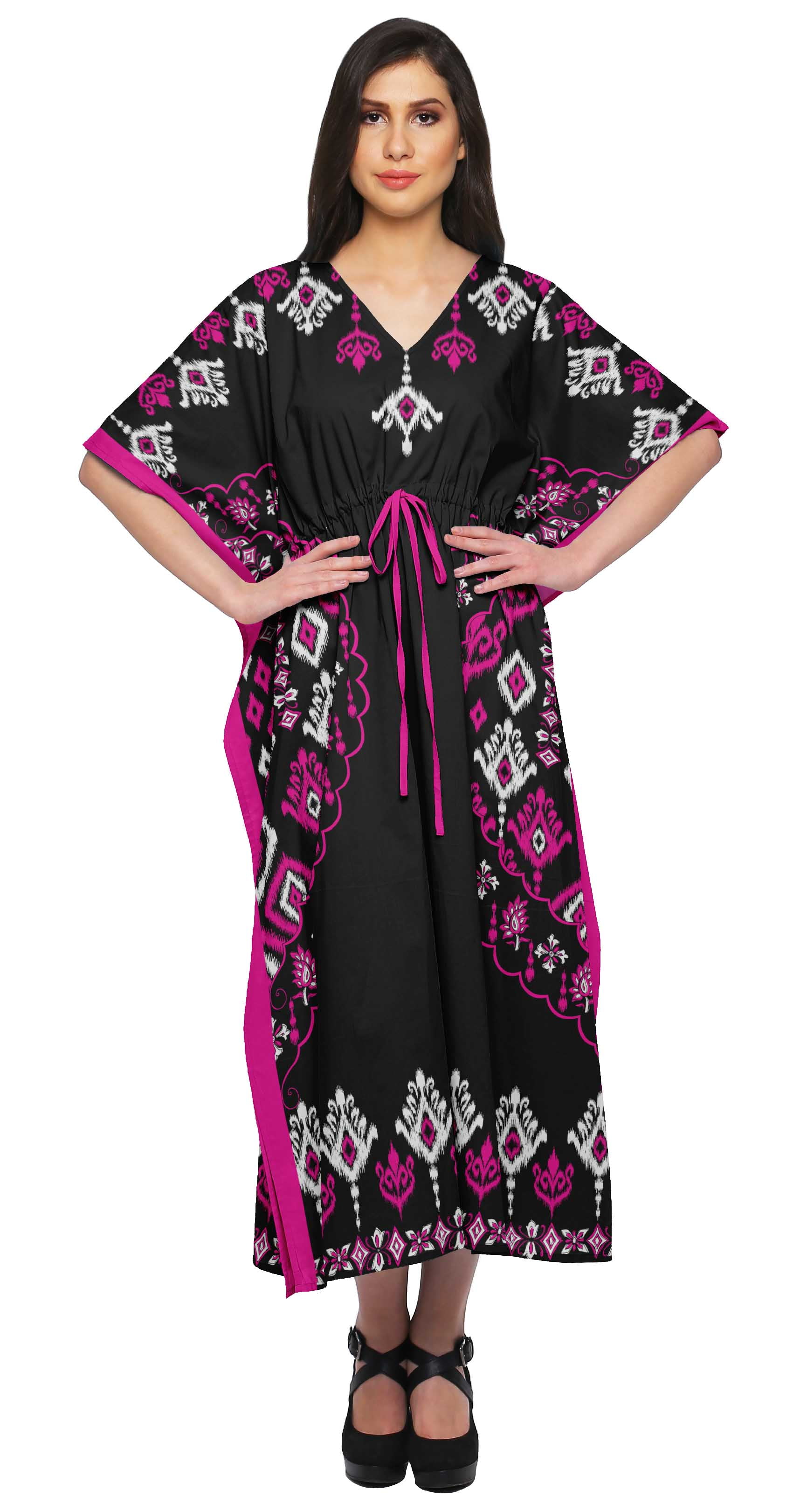 Moomaya Beach Kaftan Bikini Cover Up WoMen's Long Maxi Caftan