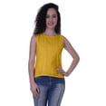 thumbnail image 1 of Moomaya Womens Solid Sleeveless Top Schiffli Blouse Summer Casual Tunic Tops, 1 of 7