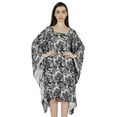 thumbnail image 1 of Moomaya WomensShortTunicKaftanCasual Kimono Mini Beach Dress Swimsuit Cover Up Dresses, 1 of 7