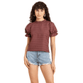 thumbnail image 1 of MoomayaWomens PrintedRuffled Neck Top,Casual Summer Top Blouse, 1 of 8