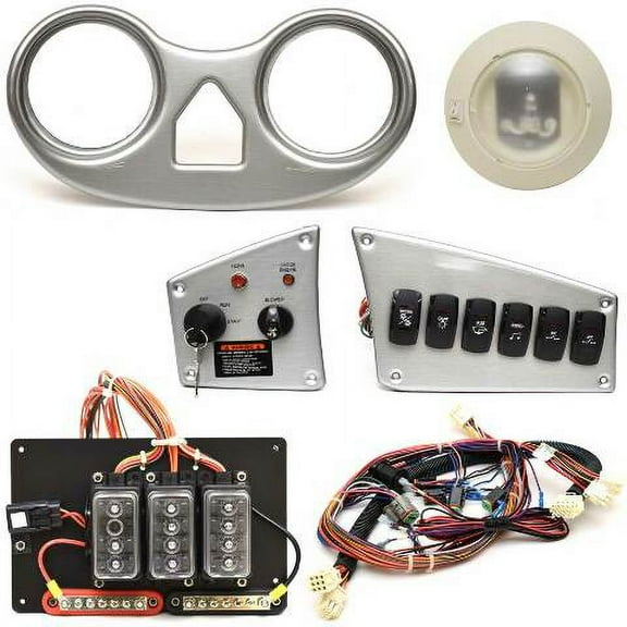 Moomba Boat Dash Panel Kit 111427 | w/ Ignition Switches Breakers (6PC)