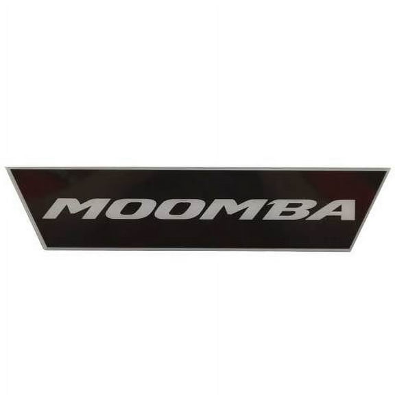Moomba Boat Light Side Panel 115168 | 8 x 1 3/4 Inch Black White
