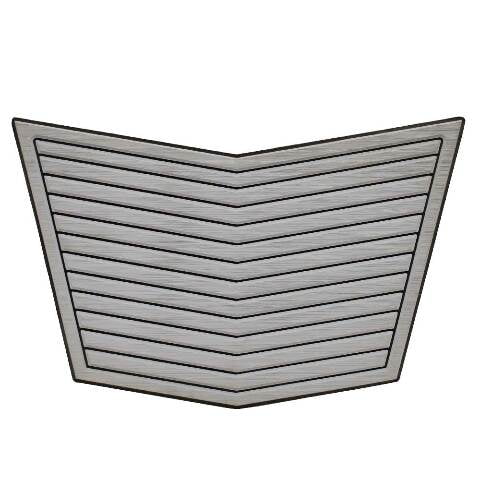 Bow Mat Moomba Boat Non-Skid Bow Mat 118032 | Mojo 25 1/4 x 16 5/8 Inch Gray ...