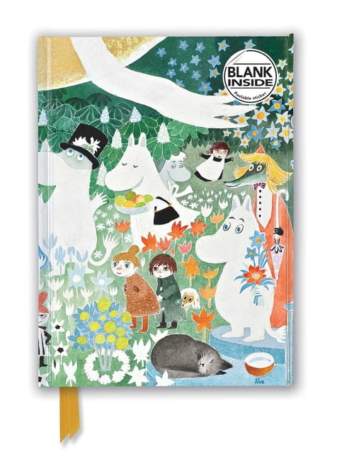 Flame Tree Blank Notebooks Moomin: Dangerous Journey (Foiled Blank Journal), (Hardcover)