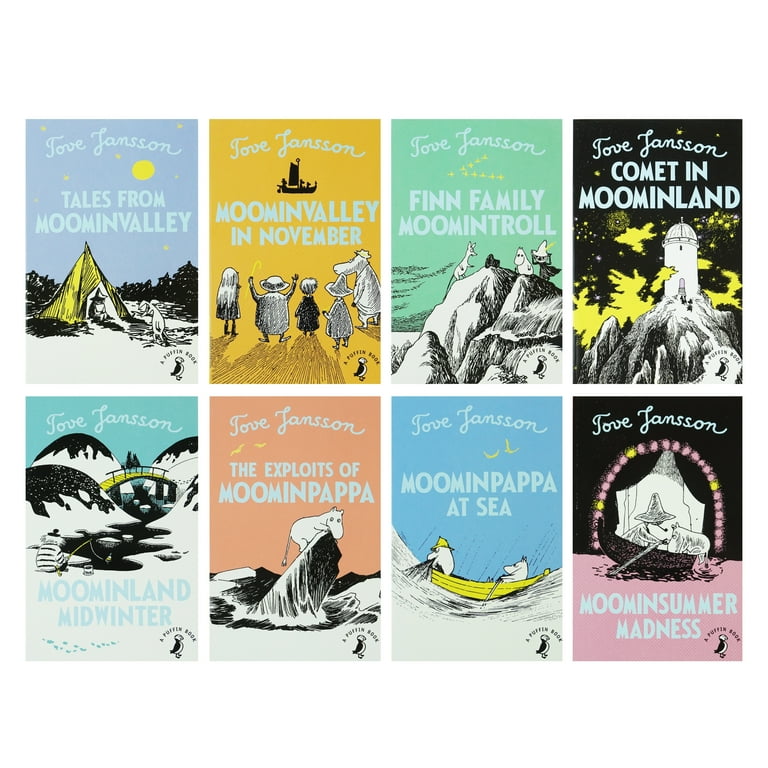 Moomin Series By Tove Jansson 8 Books Collection Set - Age 7