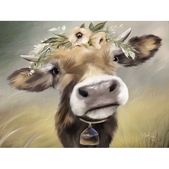 Moomoo Poster Print by Marla Rae