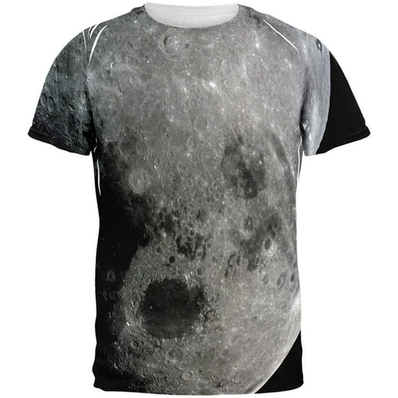 Moon All Over Adult T-Shirt - 2X-Large