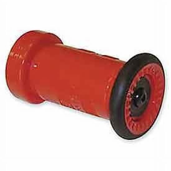 Moon American B1246769 Fire Hose Fog Nozzle, 1.5 in. NPSH - Lexan - Red