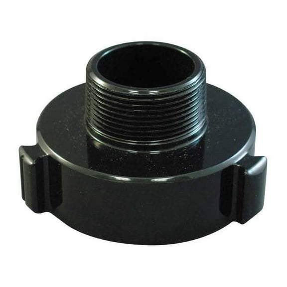 Moon American Fire Hose Adapter,Straight,NPTxNH 369-3062524
