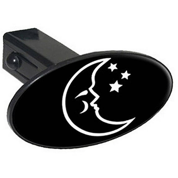 Moon And Stars 1.25" Oval Tow Trailer Hitch Cover Plug Insert