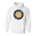 thumbnail image 1 of Moon And Stars. Hoodie Men -Image by Shutterstock, Male 3X-Large, 1 of 4