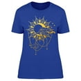 thumbnail image 1 of Moon And Sun Graphic T-Shirt Women -Image by Shutterstock, Female 3X-Large, 1 of 2