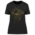thumbnail image 1 of Moon And Sun Line T-Shirt Women -Image by Shutterstock, Female XX-Large, 1 of 2