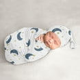 thumbnail image 1 of Moon Bear Baby Cocoon and Beanie Hat Sleep Sack Set by Sweet JoJo Designs, 1 of 6