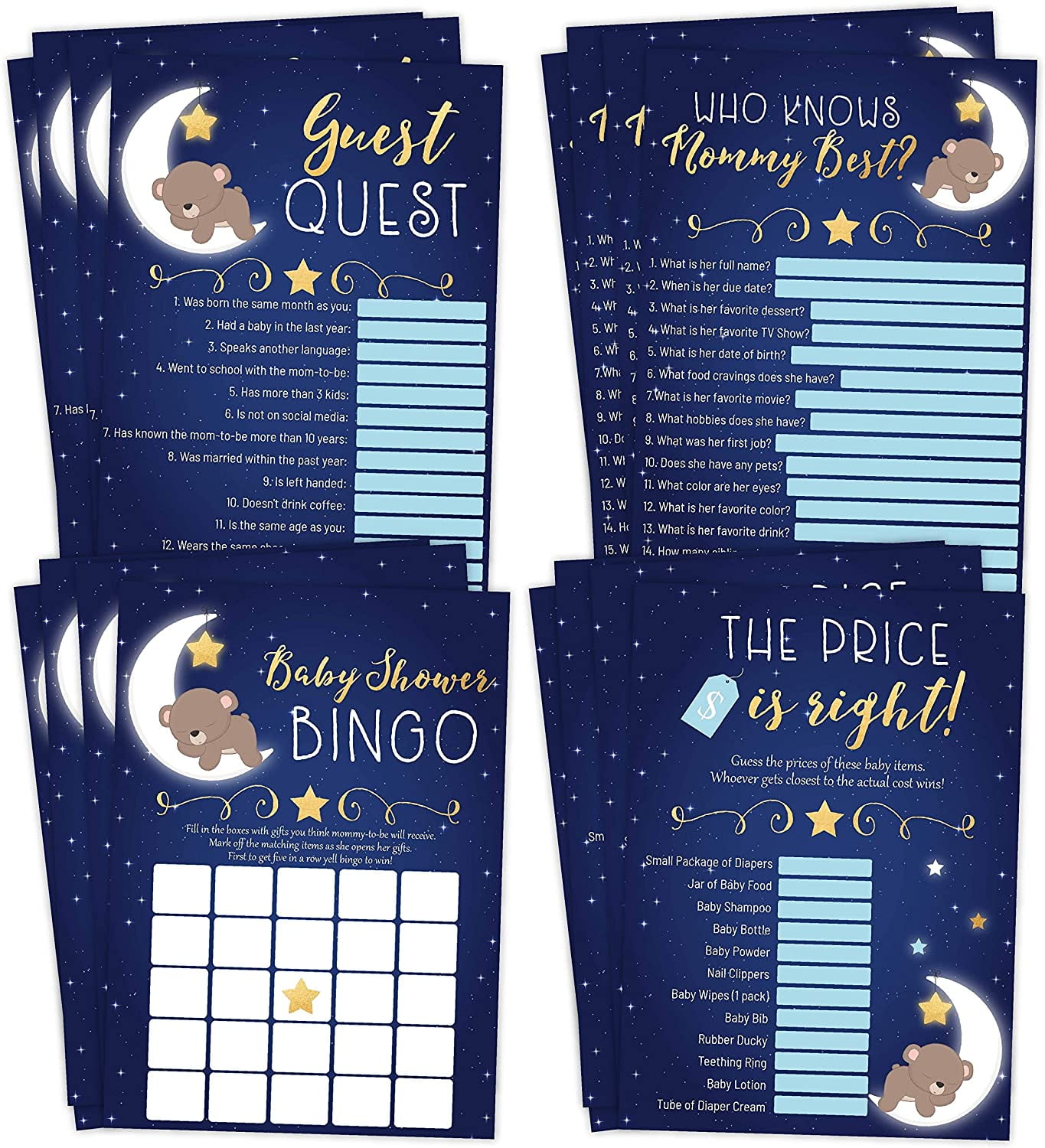 Baby Sprinkle Find the Guest Party Game - Boy or Girl, image size:1365x1500