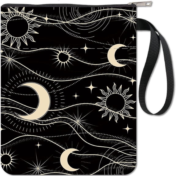 Moon Book Sleeve Sun Protector Star Black Book Covers