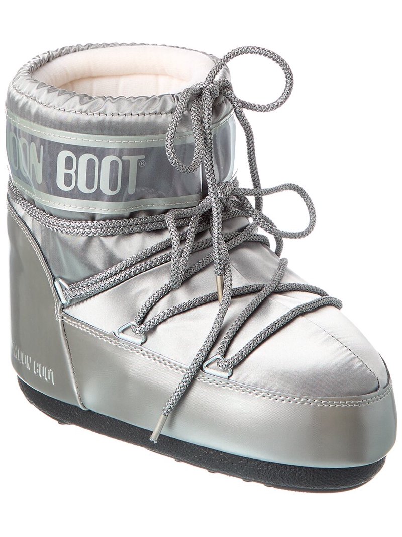 Moon Boot® Icon Low Glance Boot, 36/38, Silver - Walmart.com