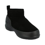 Moon Boot Mezzaluna Low Leather Boot, 38, Black