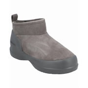 Moon Boot Mezzaluna Low Leather Boot, 39, Grey