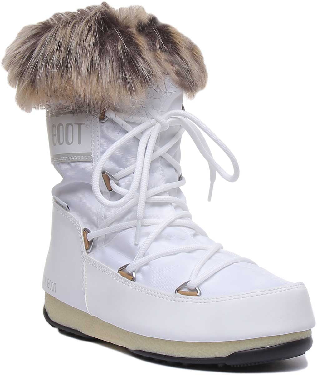 Moon boot monaco low fur hotsell