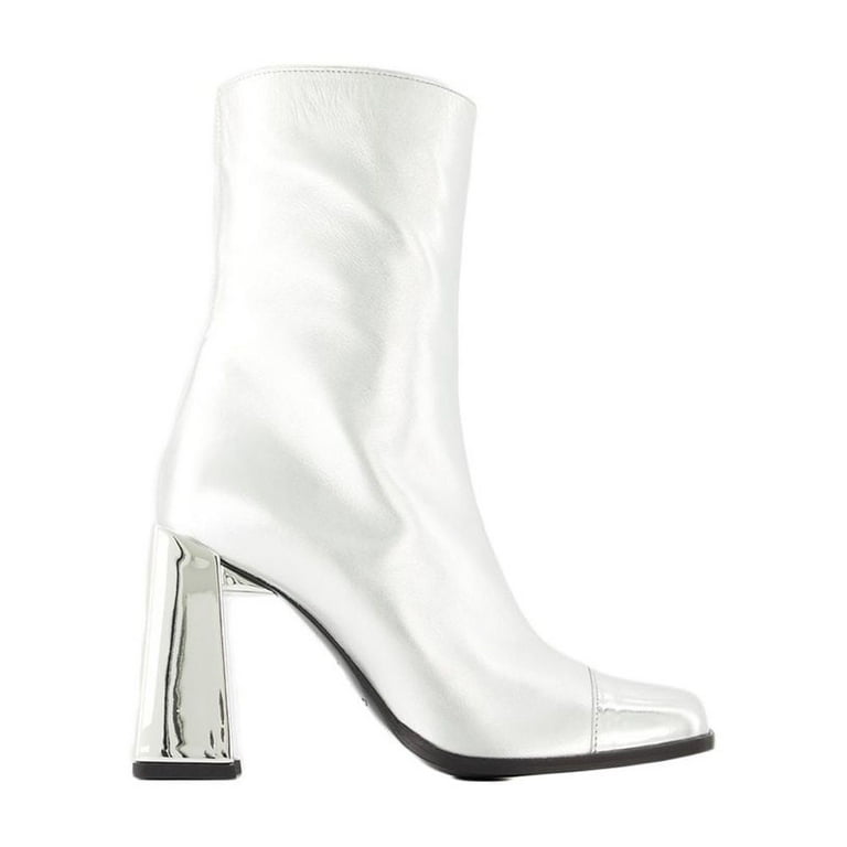 Carel Paris Women s Moon Metallic Leather Heel Boots