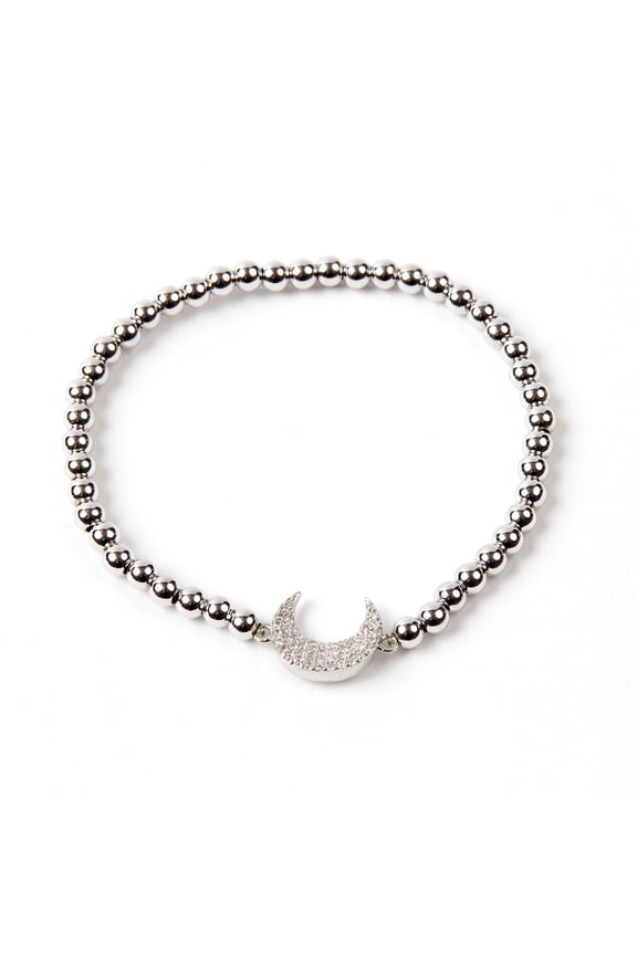 Moon CZ Bracelet