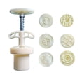 thumbnail image 1 of Moon Cake Molds Cookie Stamp Chinese New Year Moon Cake Maker for Make Cookie, 1 of 9