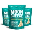 thumbnail image 1 of Moon Cheese Garlickin' Parmesan Cheese Bites, 2 Ounce, 3-Pack, Crunchy, Protein Rich Cheese Snack, 100% Real Cheese, 1 of 5
