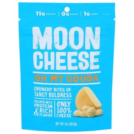 Pack of 12 Moon Cheese Snack Oh My Gouda 2 oz