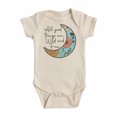 thumbnail image 1 of Moon Child Hippie Newborn Baby Bodysuit, 1 of 6