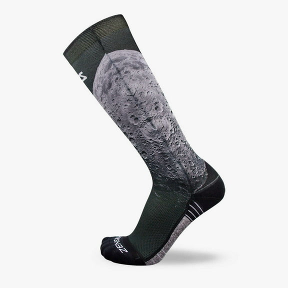 Moon Compression Socks (Knee-High) M / Black