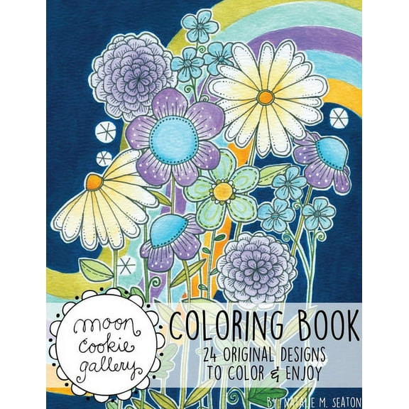 Moon Cookie Gallery Coloring Book #3, (Paperback)