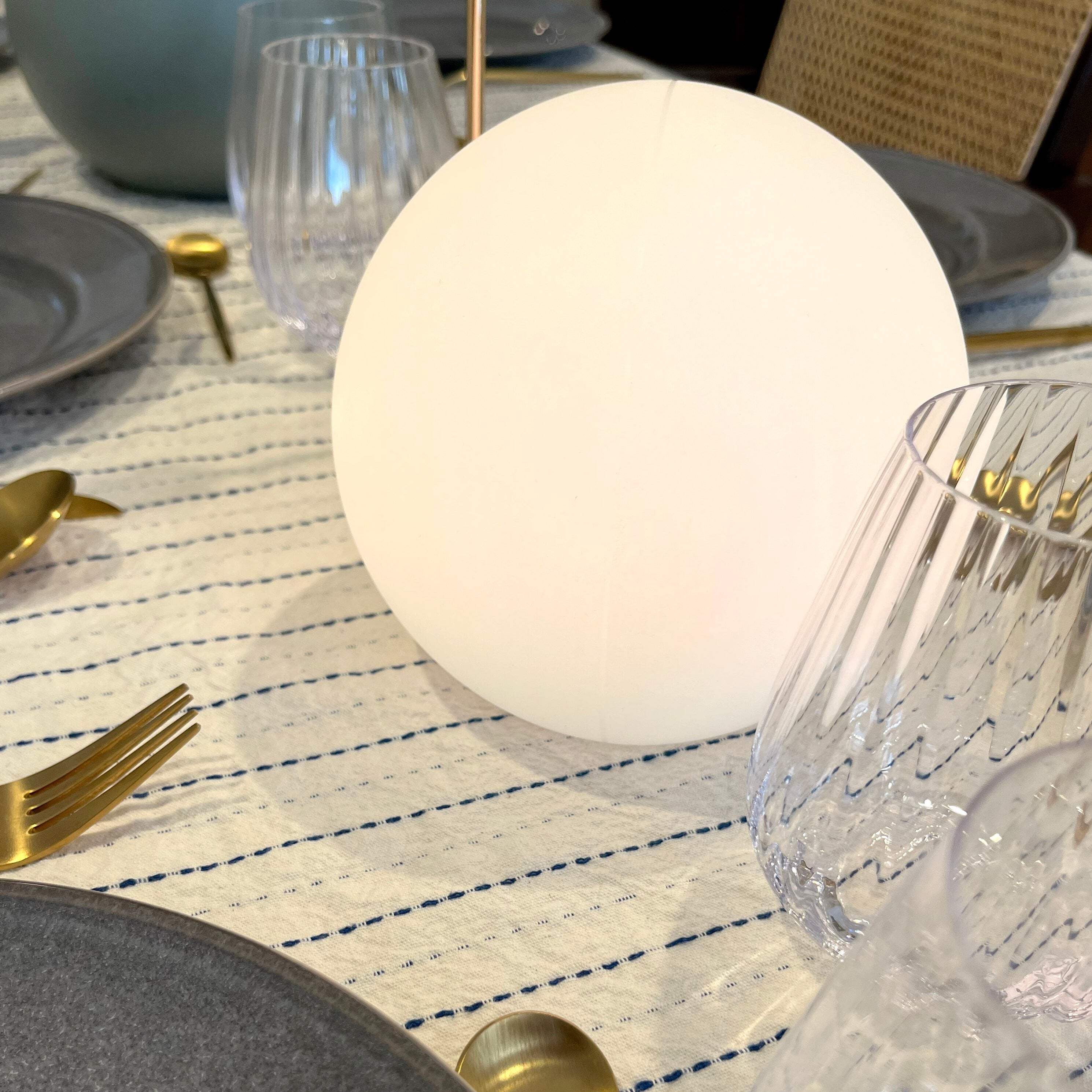 Moon Cordless LED Table Lamp with Rechargeable Batteries - Walmart.com