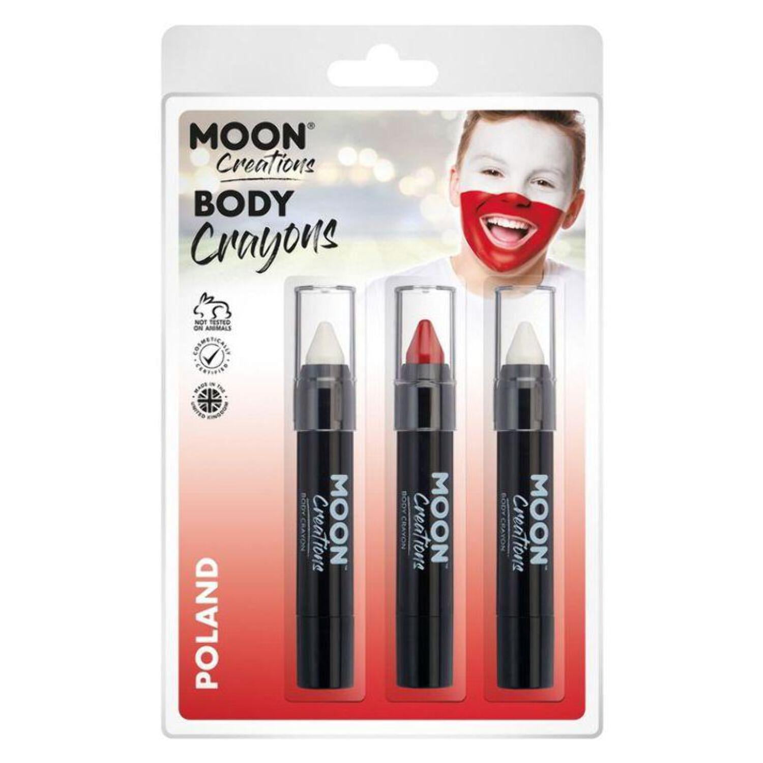 Cosmic Moon Metallic Lipstick Clamshell 3 Pack 5g Costume Make Up Cosmic Moon Metallic Lipstick Clamshell 3 Pack 5g Costume Make Up