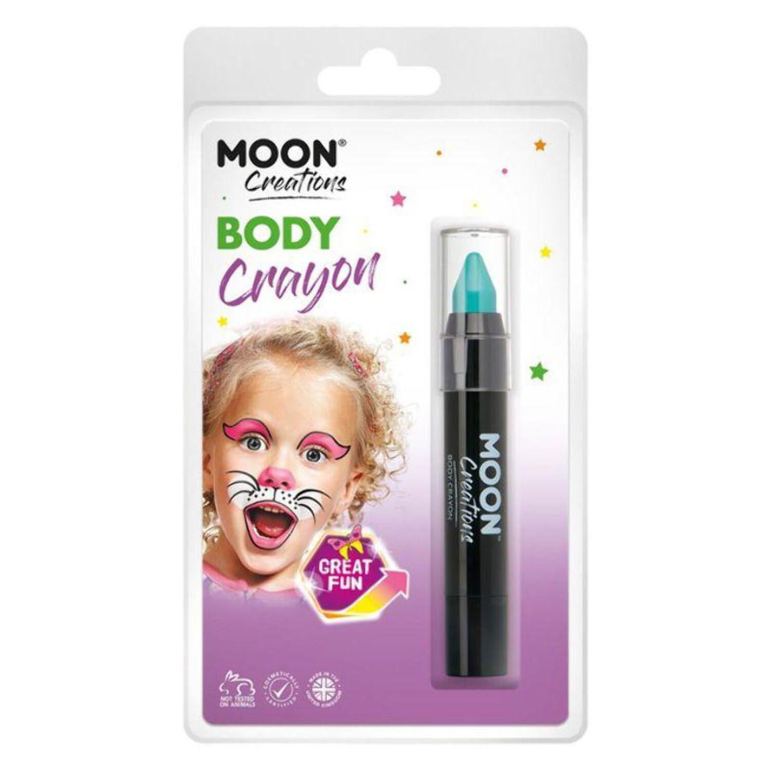 Moon Terror Halloween Body Crayons Clamshell 3.5g Costume Make Up Moon Terror Halloween Body Crayons Clamshell 3.5g Costume Make Up