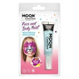 Moon Creations Face & Body Paints With Brush Applicator, 15ml Clamshell Costume Make Up Moon Creations Face & Body Paints With Brush Applicator, 15ml Clamshell Costume Make Up