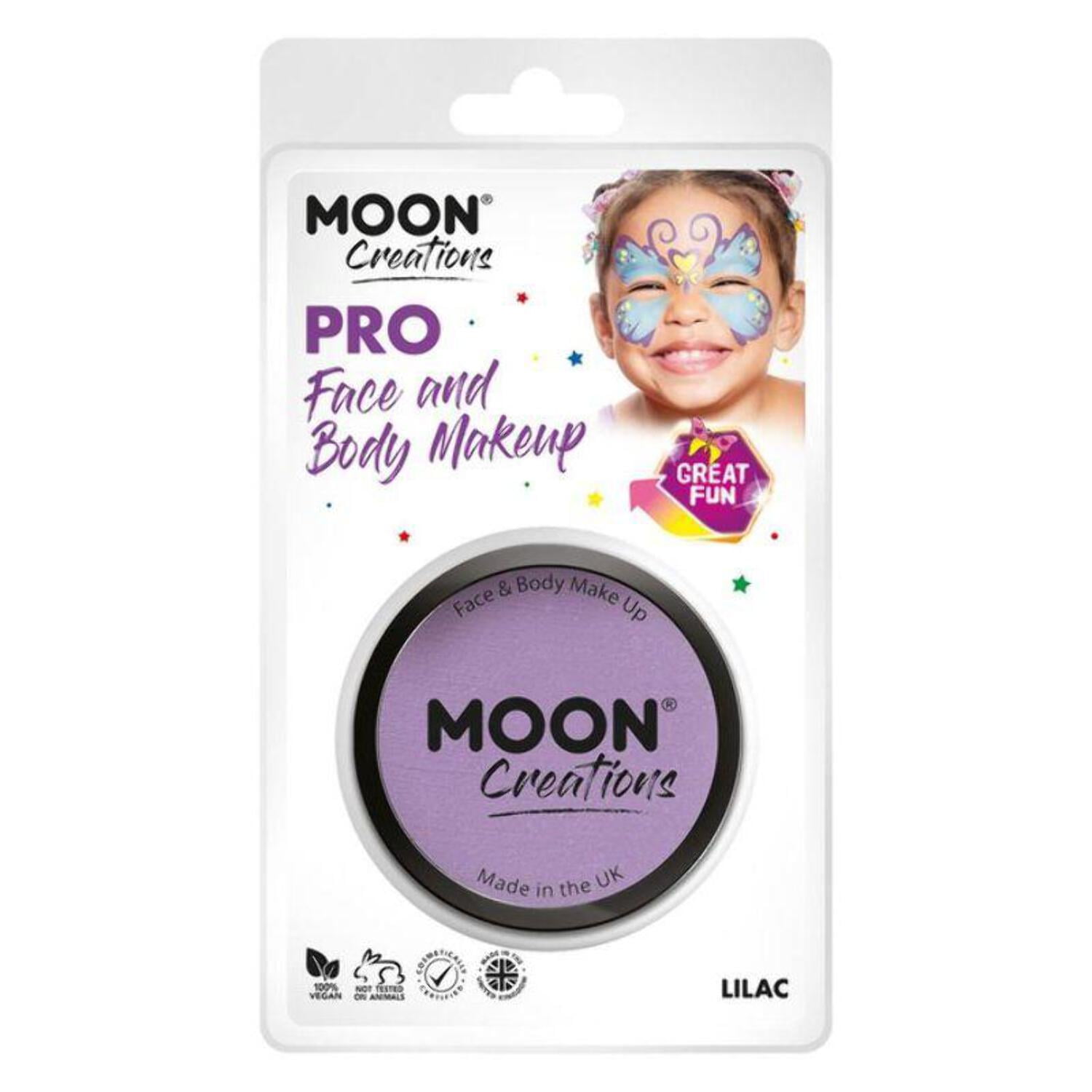 Moon Creations Face & Body Paint 12ml Clamshell Costume Make Up Moon Creations Face & Body Paint 12ml Clamshell Costume Make Up