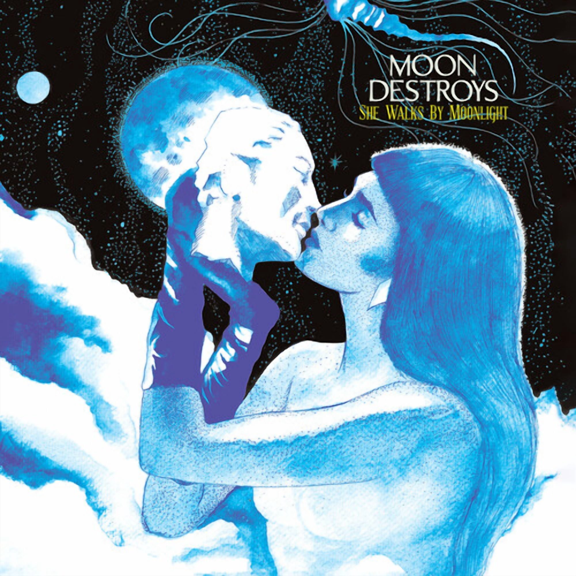 Moon Destroys - She Walks By Moonlight - Music & Performance - Vinyl