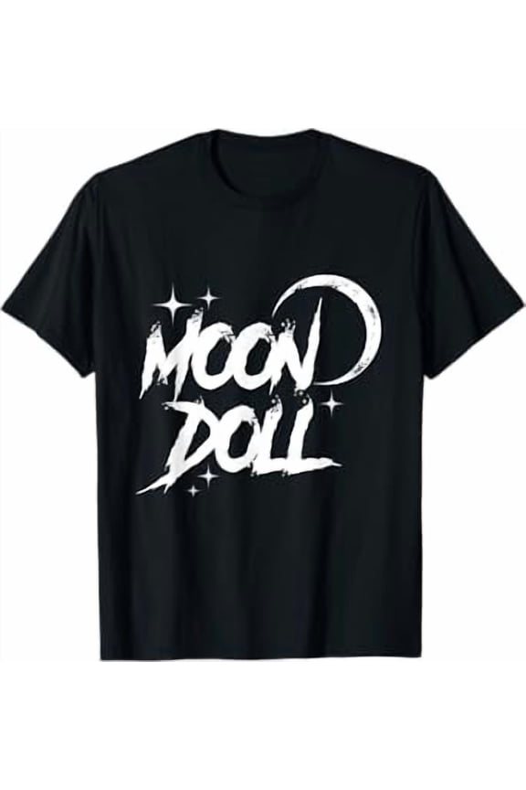 Moon Doll Harajuku Gothic Alt Grunge Egirl Eboy Emo Punk T-Shirt