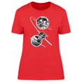 thumbnail image 1 of Moon, Earth & Capsule T-Shirt Women -Image by Shutterstock, Female XX-Large, 1 of 2